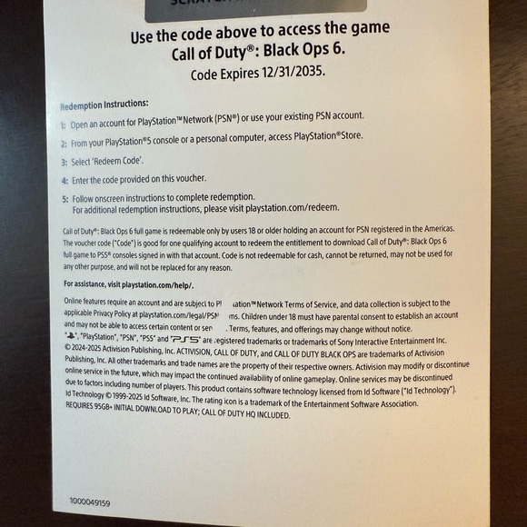 Call of Duty: Black Ops 6 - Black Edition by - Picture 2 of 2